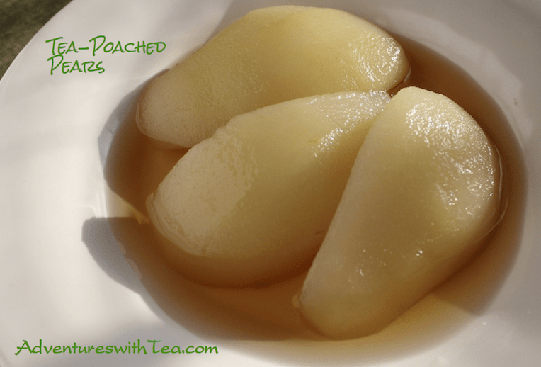 Tea-Poached Pears