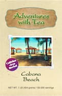 Cabana Beach tea label