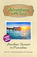 Another Sunset in Paradise tea label